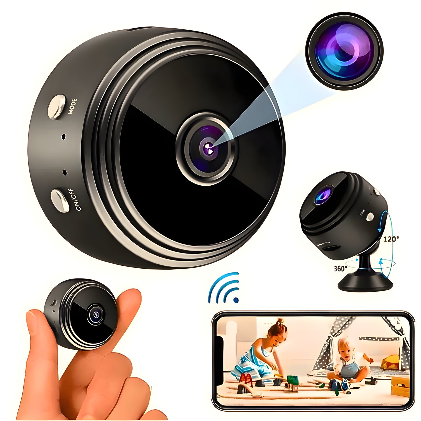 A9 Mini Wi Fi Kamera (PRO MODEL)