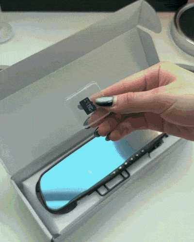 Auto kamera L9000 dual lens za retrovizor + rikverc kamera – Veća sigurnost