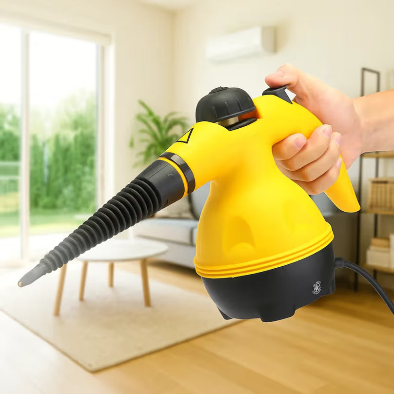 Ručni paročistač sa 4 nastavka 1000W – žuti