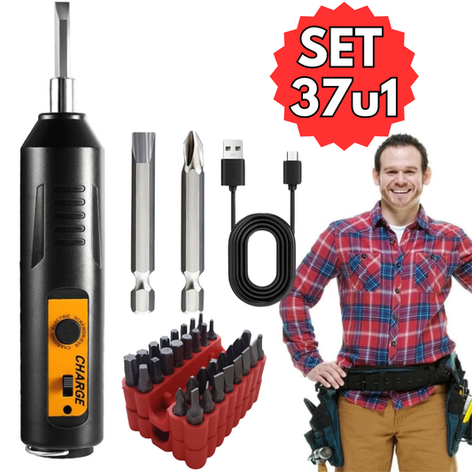 USB PUNJIVI ELEKTRIČNI ODVIJAČ - SA 35 NASTAVKA