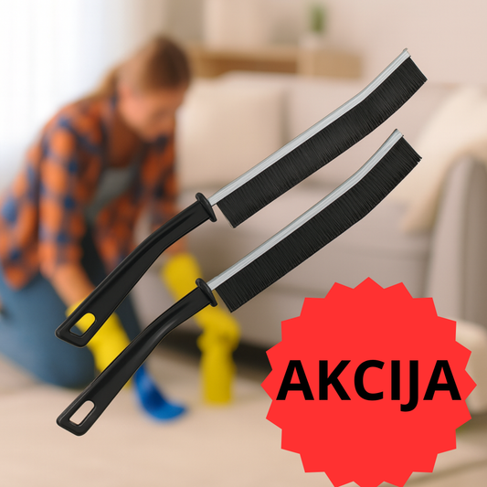 ČETKA ZA ČIŠĆENJE NEPRISTUPAČNIH UGLOVA (1+1 GRATIS)
