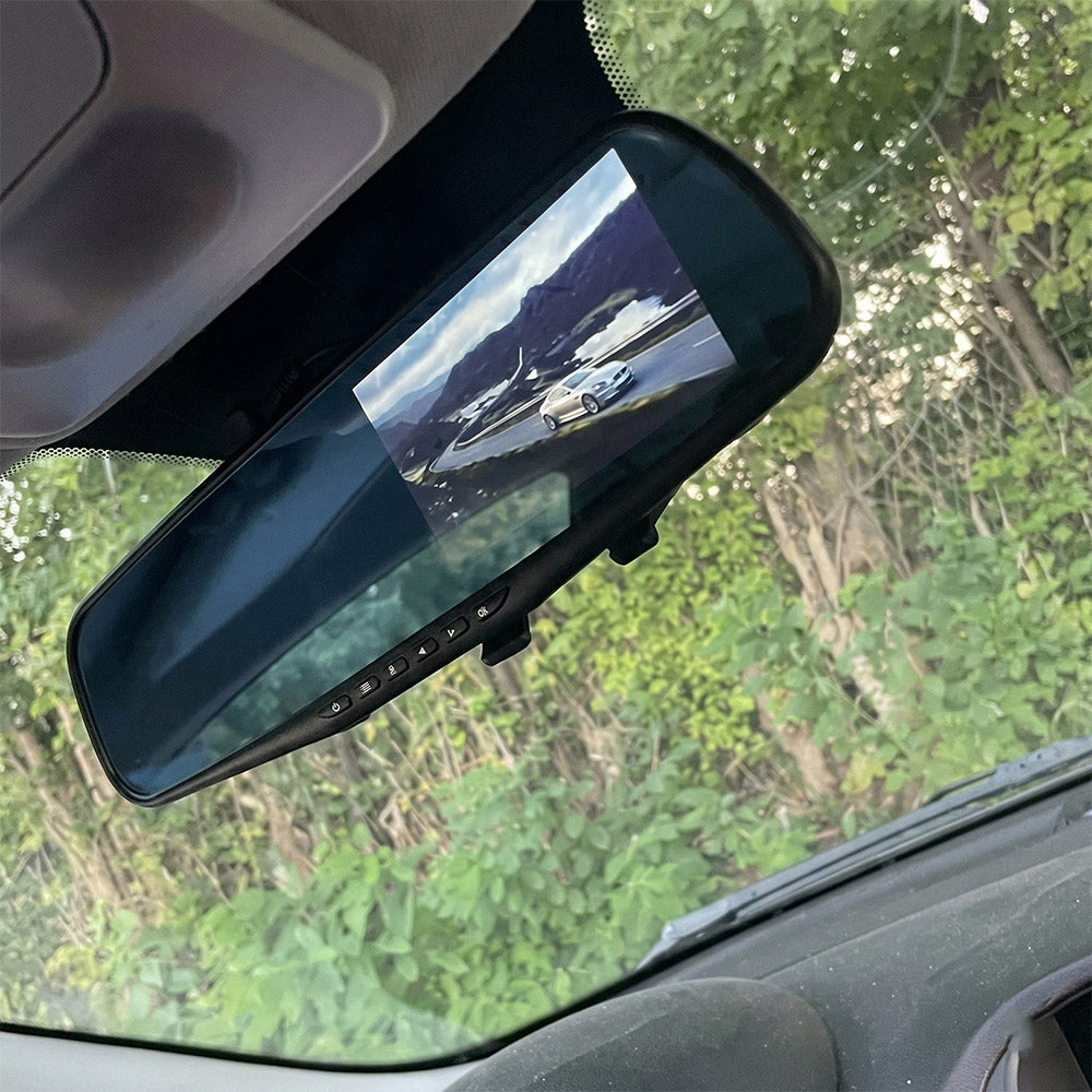 Auto kamera L9000 dual lens za retrovizor + rikverc kamera – Veća sigurnost