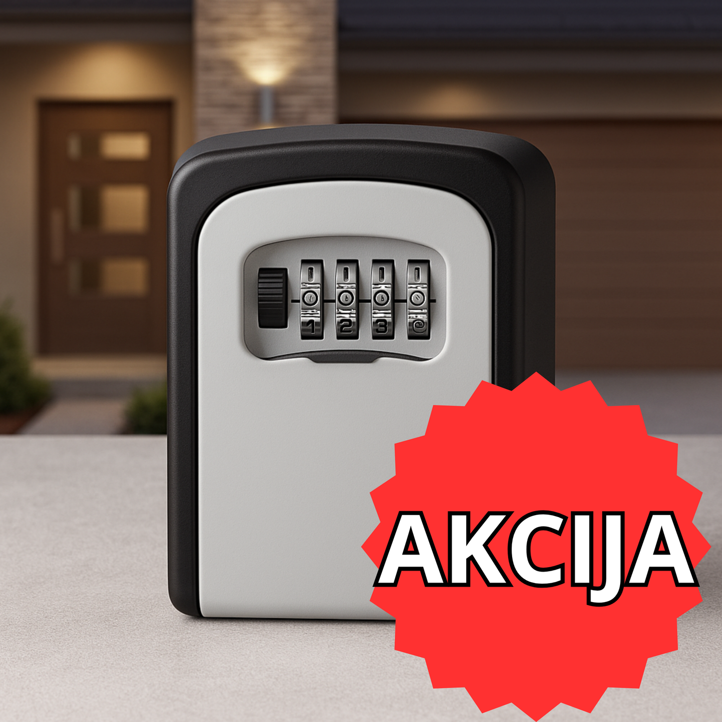 ŠTEK ZA KLJUČEVE - MINI METALNI SEF