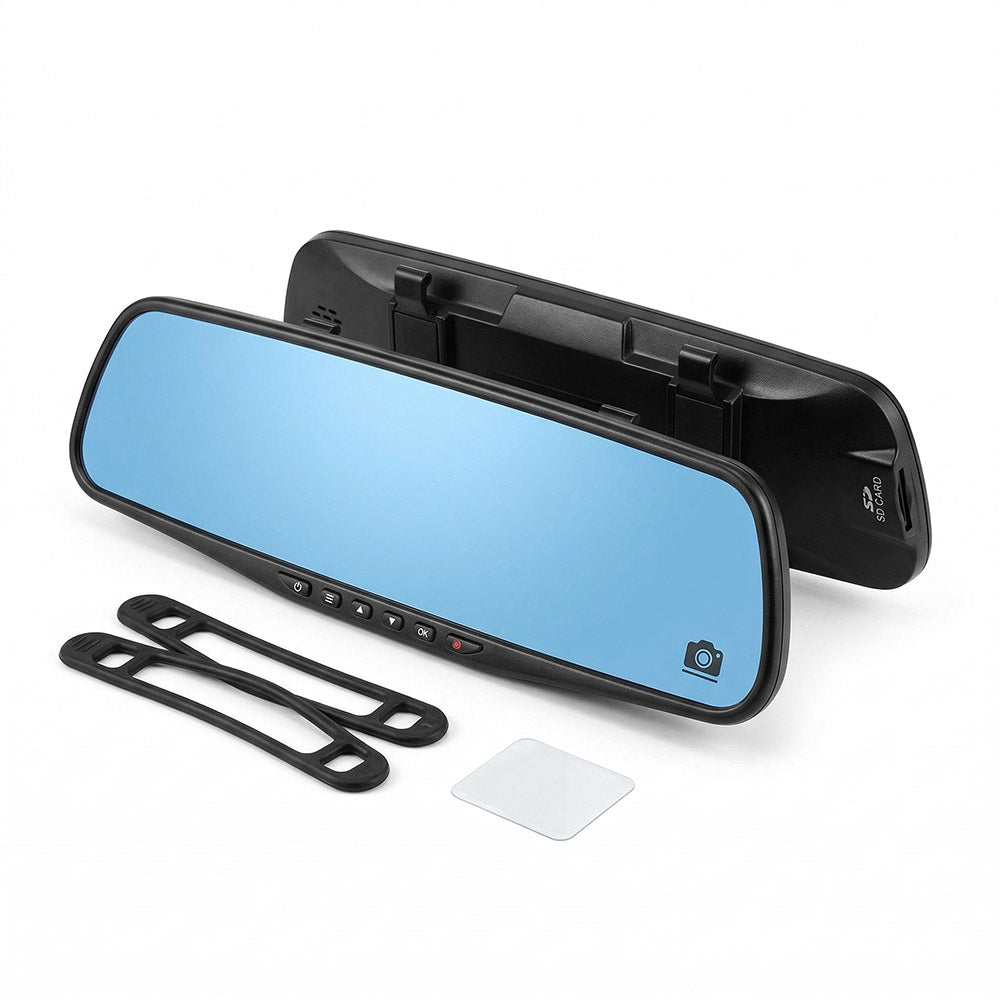 Auto kamera L9000 dual lens za retrovizor + rikverc kamera – Veća sigurnost