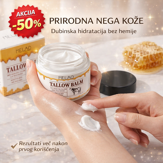 Prirodni balzam od goveđeg loja i meda-za suvu i ispucalu kožu