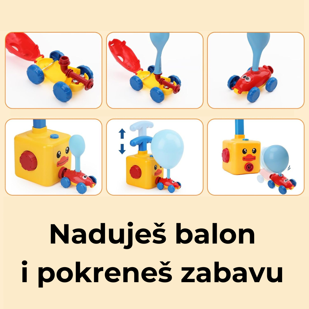 Auto na balone