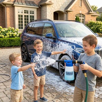 KOMBO set za pranje automobila – Carwash Cannon + 2 mikrofiber krpe