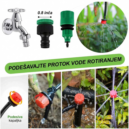 Kućni set crevo i sistem kap po kap – 15m