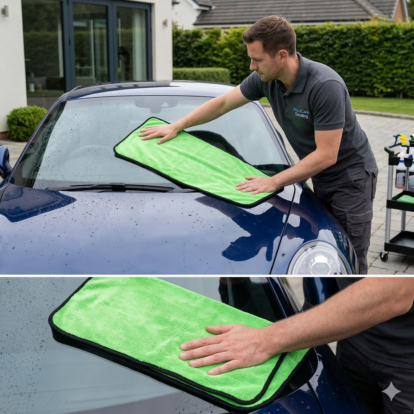 KOMBO set za pranje automobila – Carwash Cannon + 2 mikrofiber krpe