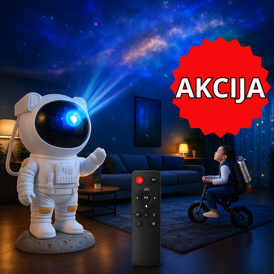 Astronaut Led Projektor - Zvezdano Nebo